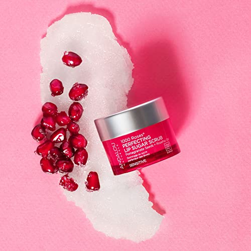 Andalou Naturals Rose Lip Sugar Scrub | Vegan Exfoliating