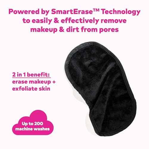 The Original MakeUp Eraser PRO, Effortlessly Remove All Makeup Using Only Water, Including Waterproof Mascara, Eyeliner, Foundation, Lipstick, Sunscreen