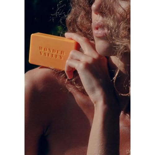 WONDER VALLEY - Two Deserts Soap Bar | Vegan, Cruelty-Free, Plastic-Free | Unisex for All Skin Types | Juniper, Sage, Beta-Carotene (5 oz | 142 grams) - 1 bar