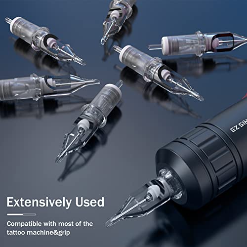 EZ Tattoo Cartridge Needles #12 5RL Round Liner 20pcs