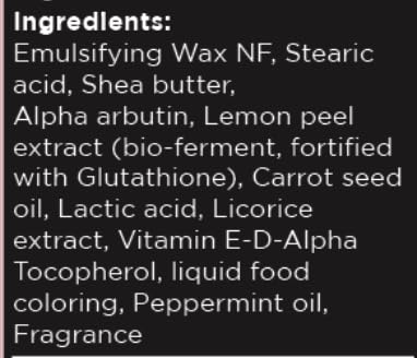 Lipfidence Dark Lip Corrector Cream with Alpha Arbutin