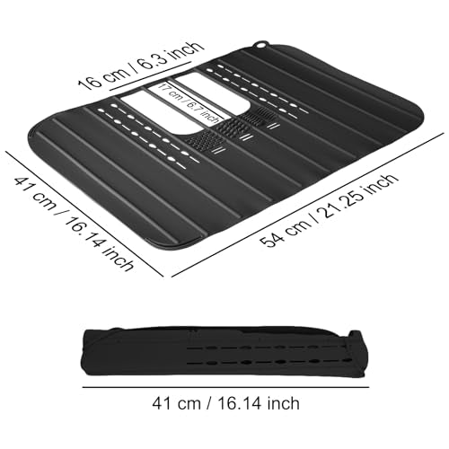 Foldable Sink Cover & Makeup Brush Cleaning Mat – Heat Resistant