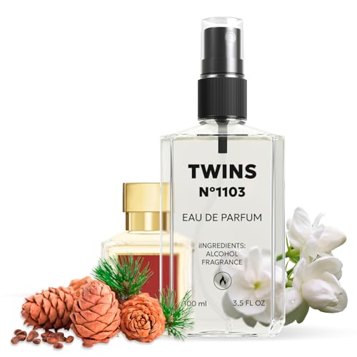 TWINS Impression Bac. Rou. Unisex Eau de Parfum 3.4 Fl Oz