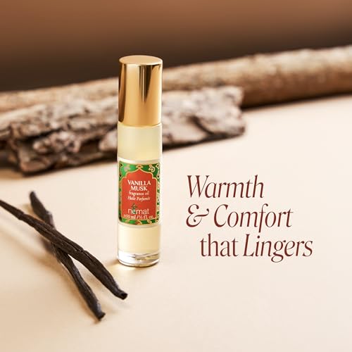 Vanilla Musk Perfume Oil Roll-On by Nemat - 10ml
