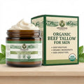 USDA Organic Beef Tallow Balm with Jojoba Oil & Cocoa Butter - 2 oz