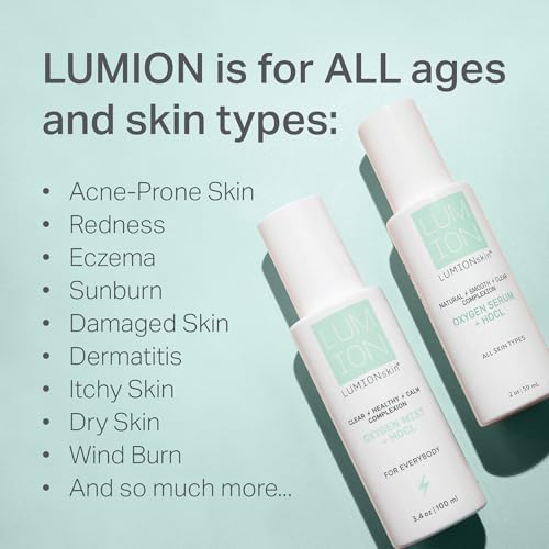 LUMION Save My Skin Hypochlorous Acid Serum ? Balances, Soothes & Clarifies Skin | For Irritated & Breakout Prone Skin | All Skin Types (1.7 fl oz)