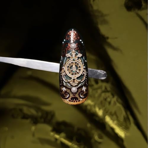 3D Silicone Nail Mold for Clock & Mechanical Charms - Nail Art Tools