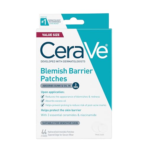 CeraVe Hydrocolloid Pimple Patches, 44ct Ultra-Thin