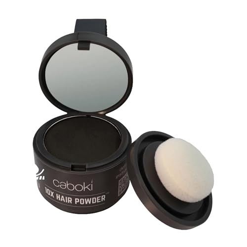 Caboki 10X Hair Volumizing Powder - Thickens Thinning Hair, Dark Brown