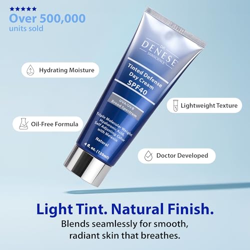 Dr. Denese SPF 40 Tinted Moisturizer & Sunscreen BB Cream 4 fl oz