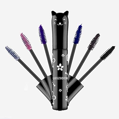 Purple Cat Eye Mascara Waterproof Lengthening Volumizing