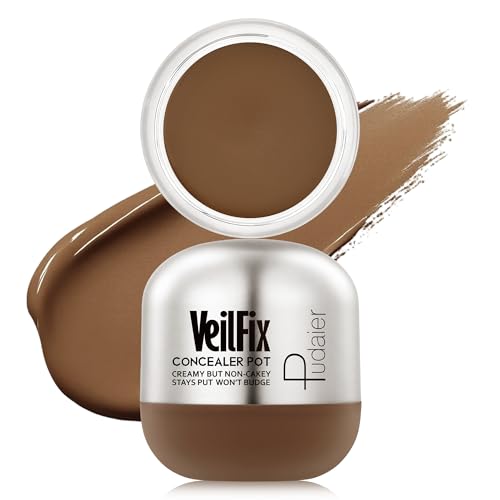 Pudaier Cream Concealer Pot - Lightweight, Buildable Coverage, 32 Shades