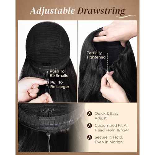 Arabella 13x6 Curly Human Hair Wig Deep Wave Lace Front Wigs Human Hair 220% Density Glueless Wigs Pre Plucked Pre Cut 12A Curly Wig Human Hair Ear to Ear Natural Black 20Inch