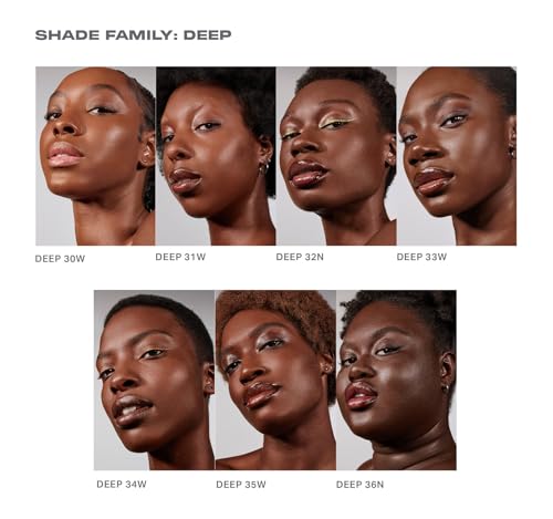 Morphe Lightform Dewy Hydrating Foundation Deep 30W - Long-Wear Natural Finish