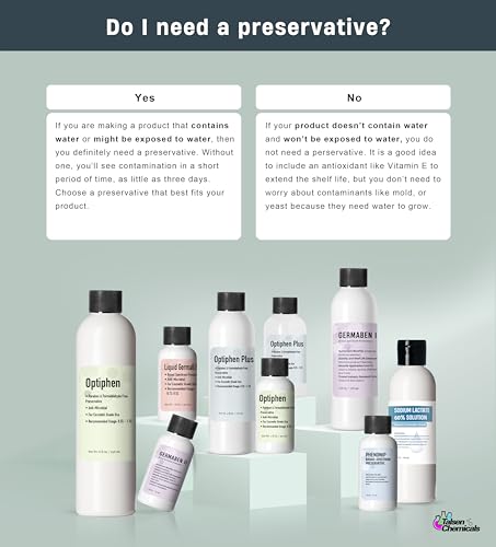 Germall Plus Liquid Preservative for Cosmetics & Lotion Making 4 Fl Oz