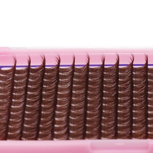 Dark Brown Lash Clusters - DIY Eyelash Extensions 12mm (144Pcs)