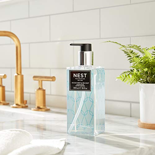 NEST Fragrances Scented Liquid Hand Soap- Ocean Mist & Sea Salt , 10 fl oz