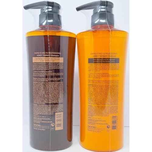 Daeng Gi Meo Ri - Honey Therapy Shampoo&Treatment&Hair Mask Set(Shampoo and Treatment16.9 FL.OZ/500ml,Hair Mask150ml), Packaging may vary
