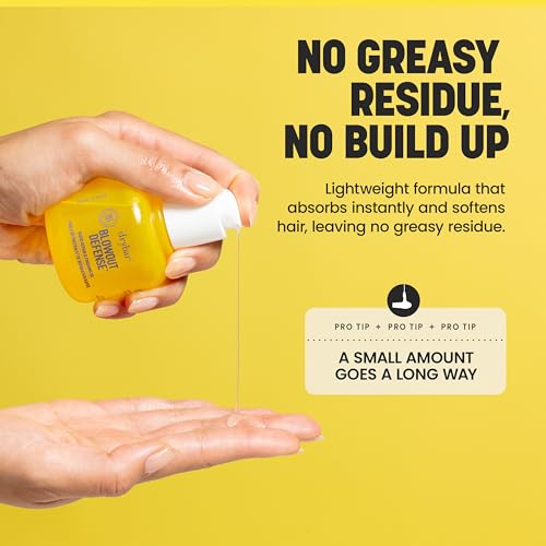 Drybar Blowout Defense Rapid Repair and Finishing Oil - Weightless Heat Protectant for Hair, Repairs Split Ends, Adds Shine for Long-Lasting Blowouts