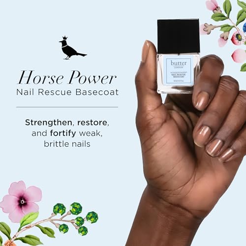 butter LONDON Horse Power Nail Rescue Basecoat - Restorative Treatment
