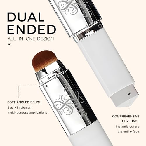 Color-Changing Foundation Stick with Brush - Medium to Full Coverage