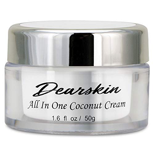Vitamin C Dear Serum + All In One Coconut Cream seT- Pack with Vitamin C Serum 20%, Hyaluronic Acid Botanic, Vitamin E Organic and Coconut Oil Cream Day and Night (Serum + Cream)