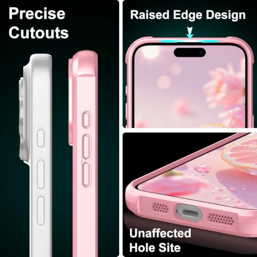 Pink Glitter Striped Case for iPhone 17 Pro Max - Slim & Shockproof