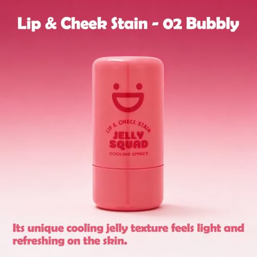 OZ LAB Jelly Tint Lip & Cheek Stain - Cooling Blush Stick