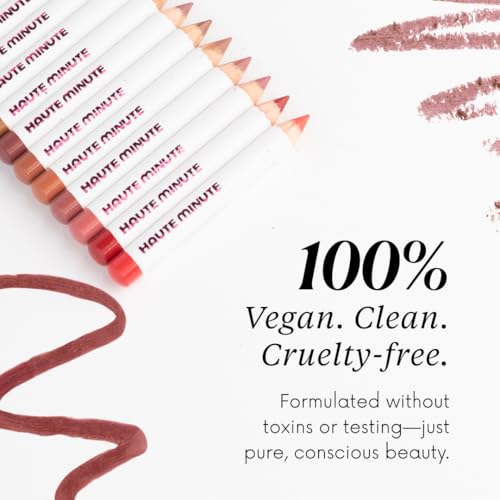 Mini Perfect Pigment Lip Liner - Long Lasting Wearing Color, Creamy Soft Lip Liner, Vegan & Cruelty-Free - BRB