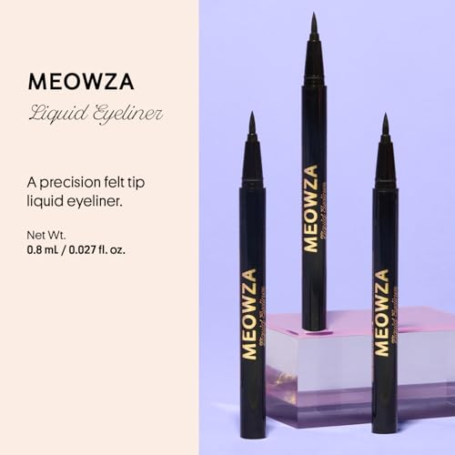 Winky Lux Meowza Liquid Eyeliner - Long Lasting True Black