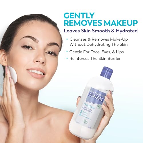 JONZAC Eau Thermale Micellar Water - Organic Makeup Remover 16.9oz