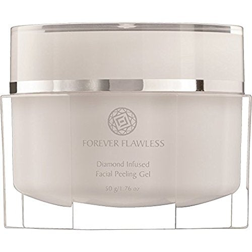 Forever Flawless Diamond Infused Facial Peeling Gel. New & Improved Formula for Best Exfoliation, Microdermabrasion, Purification & Detox for a Flawless, Glowing Skin.