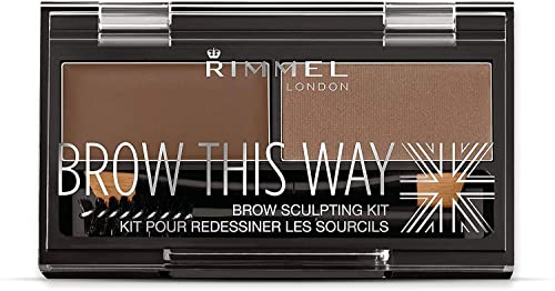 Rimmel Brow This Way Sculpting Kit Medium Brown