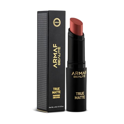 Armaf True Matte Bullet Lipstick - Long Lasting, 4ml