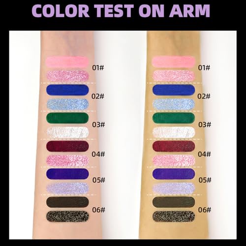 Dulele 12 Colors Mascara Set - Volumizing & Lengthening