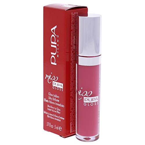 PUPA Milano Miss Lip Gloss 303 Extreme Fuchsia 0.17oz