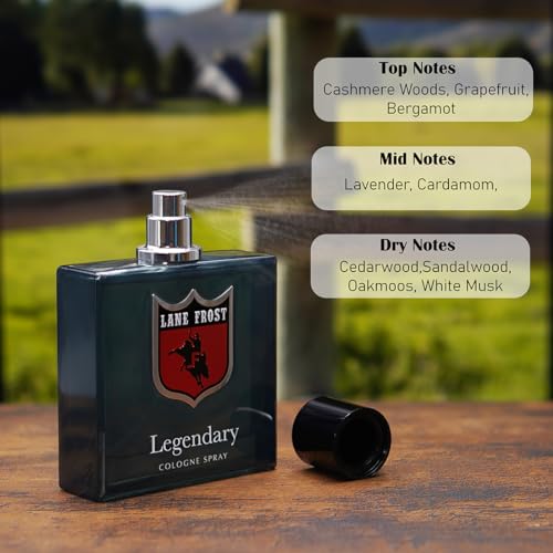 Lane Frost Legendary Original Men's Cologne 3.4 fl oz