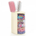 Rotating Hair Accessories Organizer, 3-Tier Makeup Brush Holder