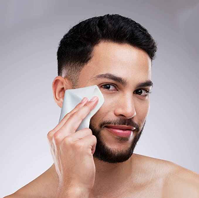 Gunilla Facial Cloth Super Shammy Professional, Ultra Soft, Gentle Face Cleansing, Makeup Removal, All Skin Types, Reusable, Ideal for Adults & Infants & Sensitive Skin - 9 x 9 Inches