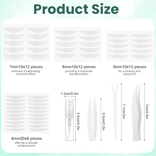 480PCS Eyelid Tape for Hooded Eyes - Invisible Double Eyelid Lifter