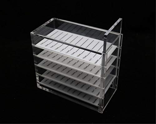 Acrylic Eyelash Storage Box, 4-Layer False Lashes Organizer