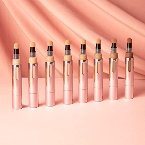 Mally Beauty - The Plush Pen Brightening Concealer Stick - Beige - Hydrating Turmeric, Vitamin E, and Hyaluronic Acid Infused Formula - Medium Buildable Coverage with a Natural, Smooth Finish