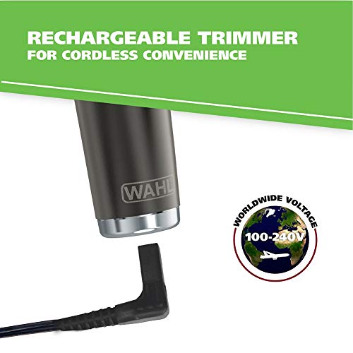 Wahl Stainless Steel Lithium Ion 2.0+ Beard Trimmer Kit