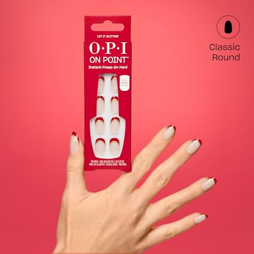 OPI On Point Press On Nails - 30 Count with Glue