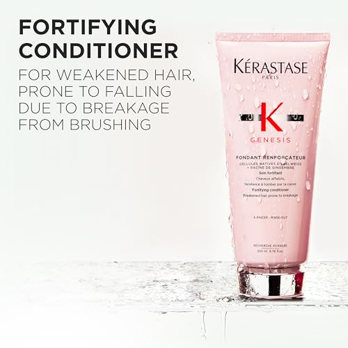 Kerastase Genesis Strengthening Fondant Renforcateur Conditioner - For Weak or Damaged Hair, Detangles & Hydrates, For Normal to Dry Hair
