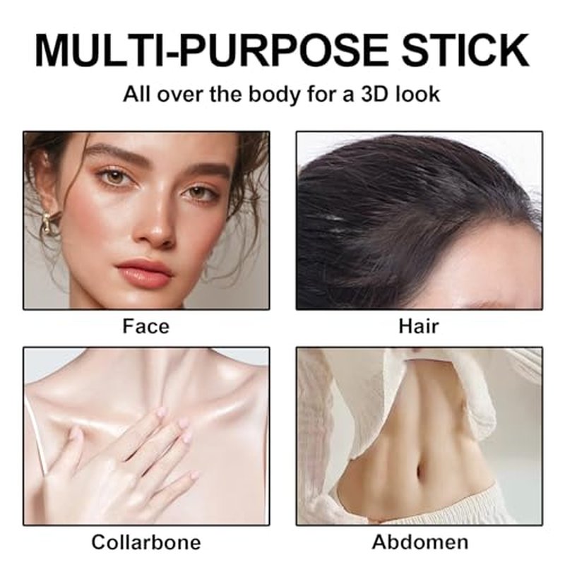 3Pc Cream Contour Stick Kit - Blush, Bronzer & Highlighter