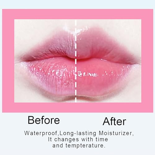 Color Changing Jelly Lipstick Set - 6pc Crystal Flower Balm