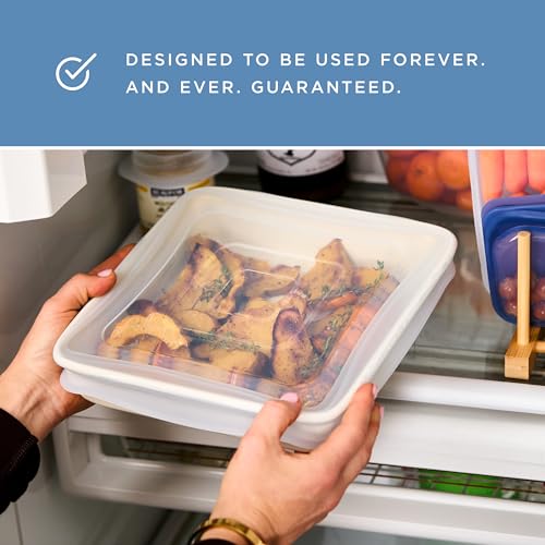 Stasher 8x8 Square Silicone Stretch Lid for Casseroles