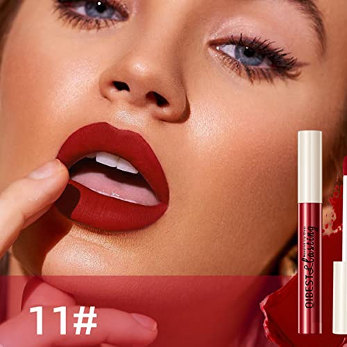 12-Color Matte Liquid Lipstick Set – Waterproof, Long-Lasting