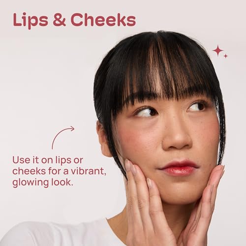 MIXIK Juicy Lip Tint, Hydrating Water-Based Lip Stain and Tint that feels light and fresh for Dewy and Radiant lips, Formulated with Blue Agave Extract for long lasting Moisturizing (Spiced Sangria)